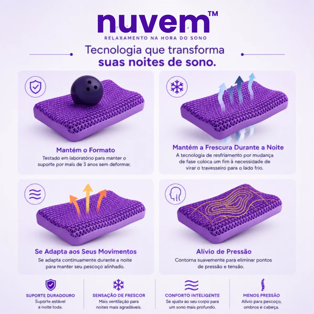 Nuvem™ | Compre 1 e Leve 2 | Relaxamento na Hora do Sono